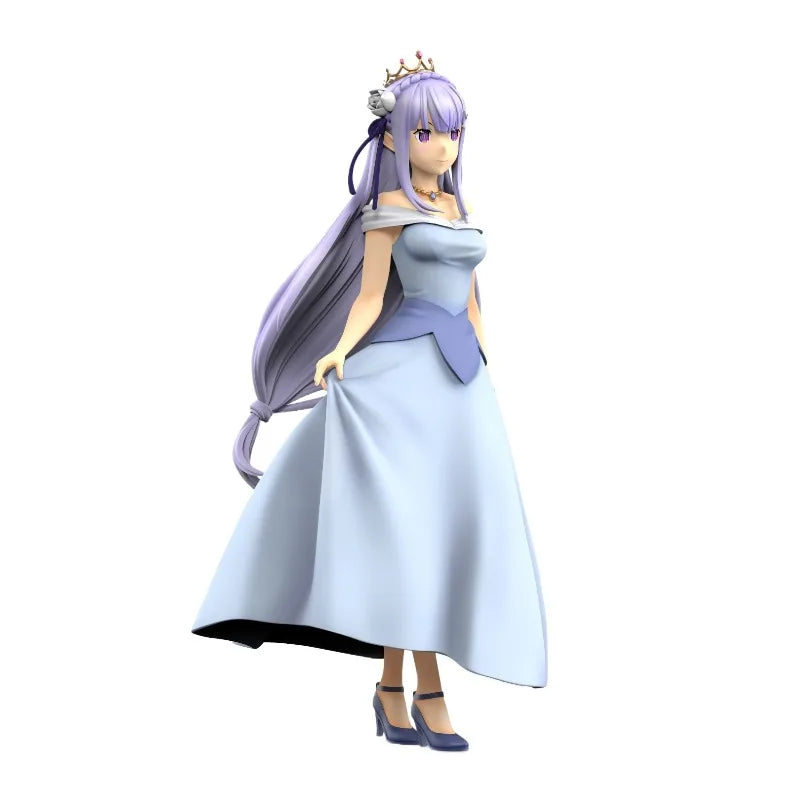 In Stock Genuine FuRyu Re:Zero Kara Hajimeru Isekai Seikatsu Emilia Super Special Series Nemurihime Anime Cartoon Model Toys
