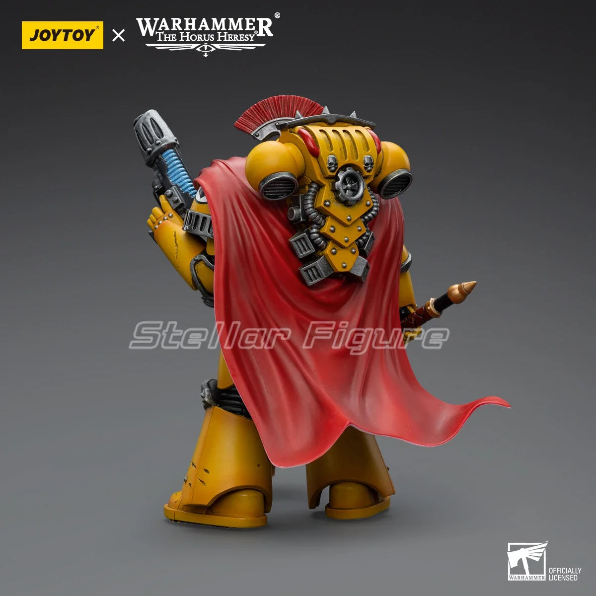 [SF] JOYTOYS 1/18 Action Figure Warhammer 40K Imperial Fists Legion Chaplain Consul  Prime Model Toy Gift