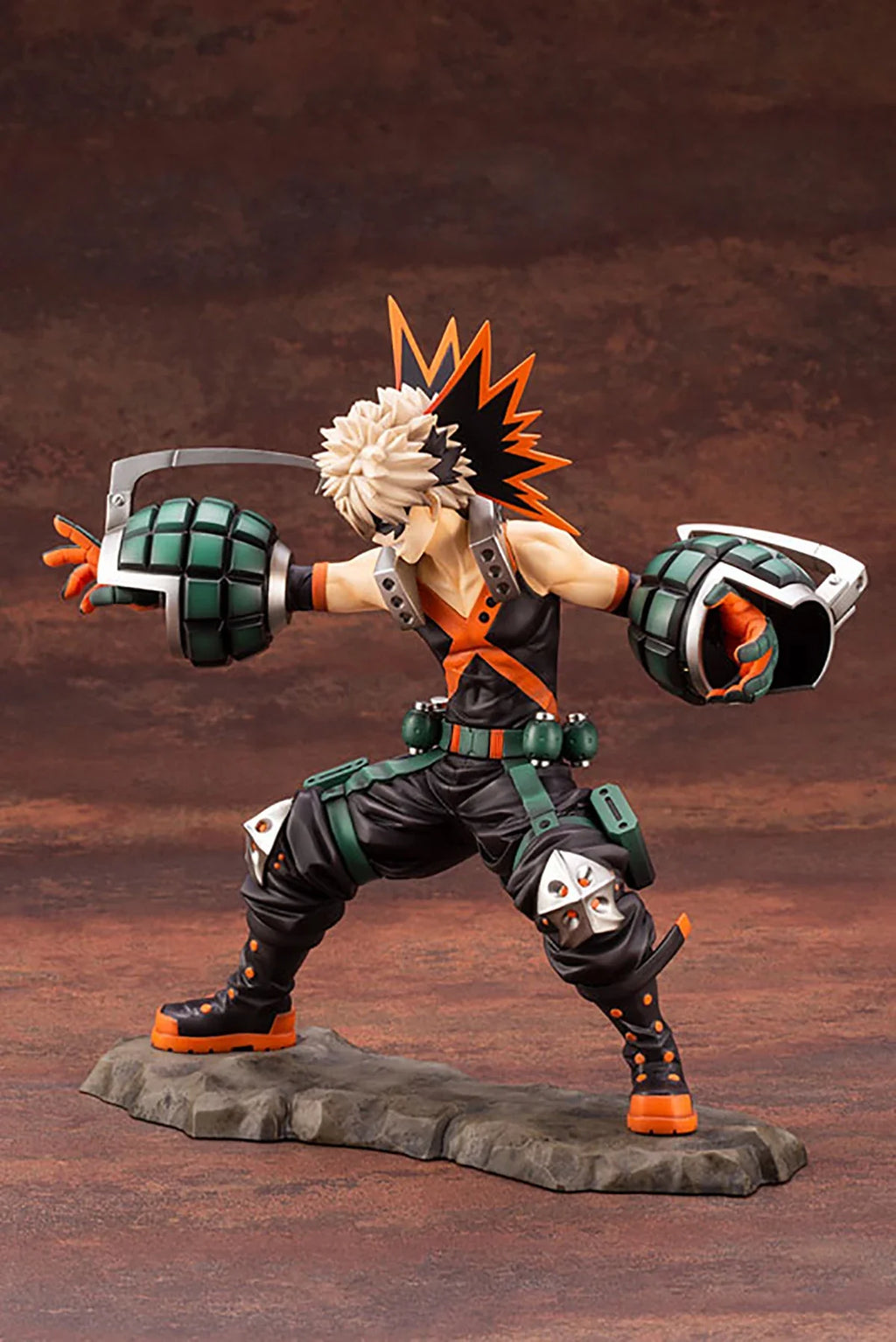 Original Genuine Kotobukiya Prepainted ARTFX J Boku No Hero Academia Bakugo Katsuki 1/8 H=225mm Anime Character Figure Gift Toy