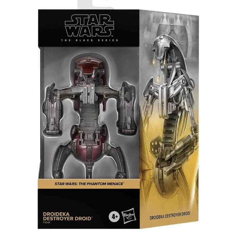 Star Wars The Black Series 6-Zoll Droideka Zerstörer Droide Anime Actionfigur Sammlerstück Spielzeug Modell Geschenk für Fans F9546