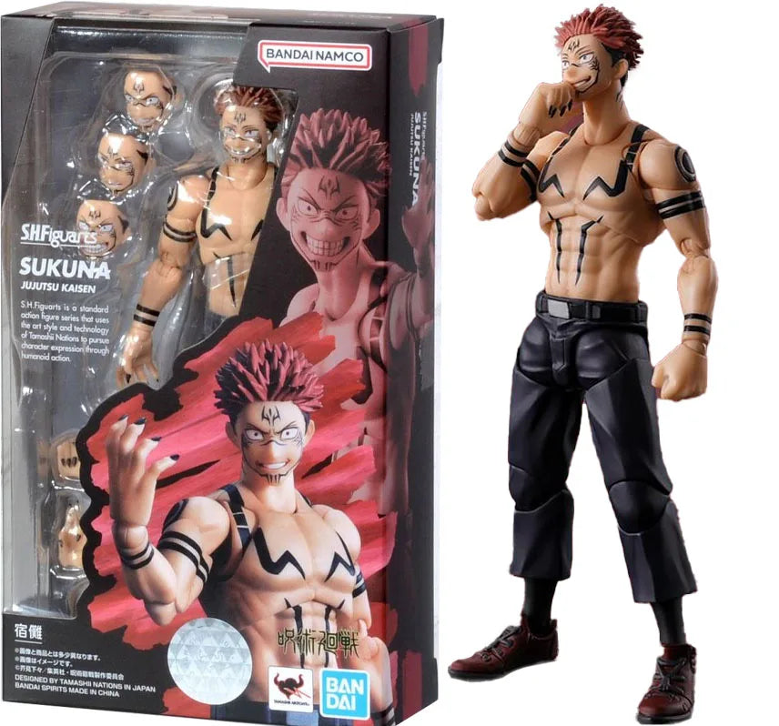 Bandai S.H.Figuarts Sukuna SHF Manga Jujutsu Kaisen Actionfigur Sammlerstück Geschenk