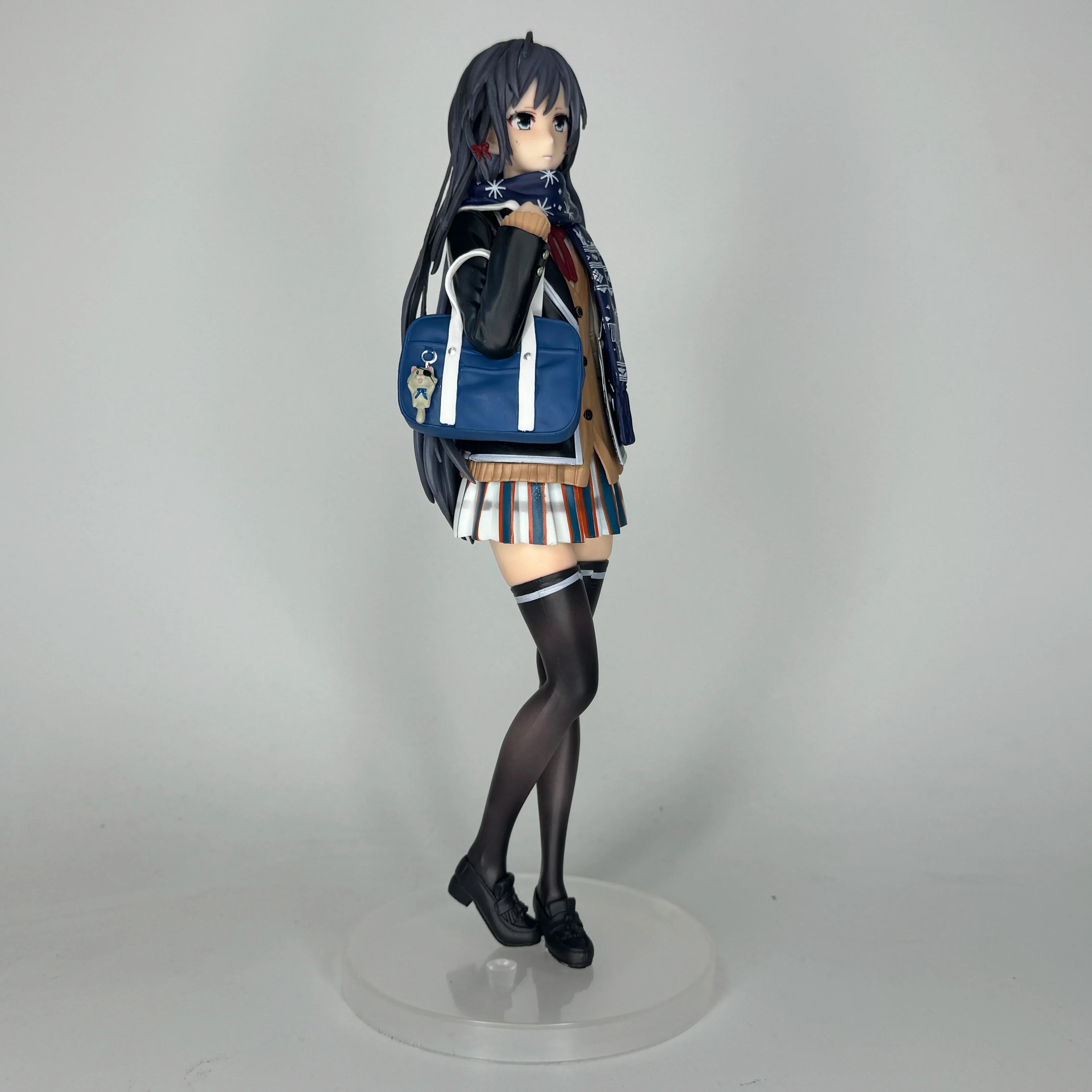 My Youthful Love Story Has a Problem: School Uniform Snowo Anime Statue Figure Pretty Girl Model Display Piece