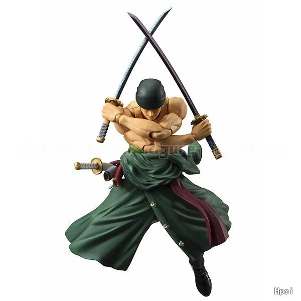 【In Stock】Original MegaHouse Variable Action Heroes ONE PIECE Roronoa Zoro Action Figure Collection Toy Model