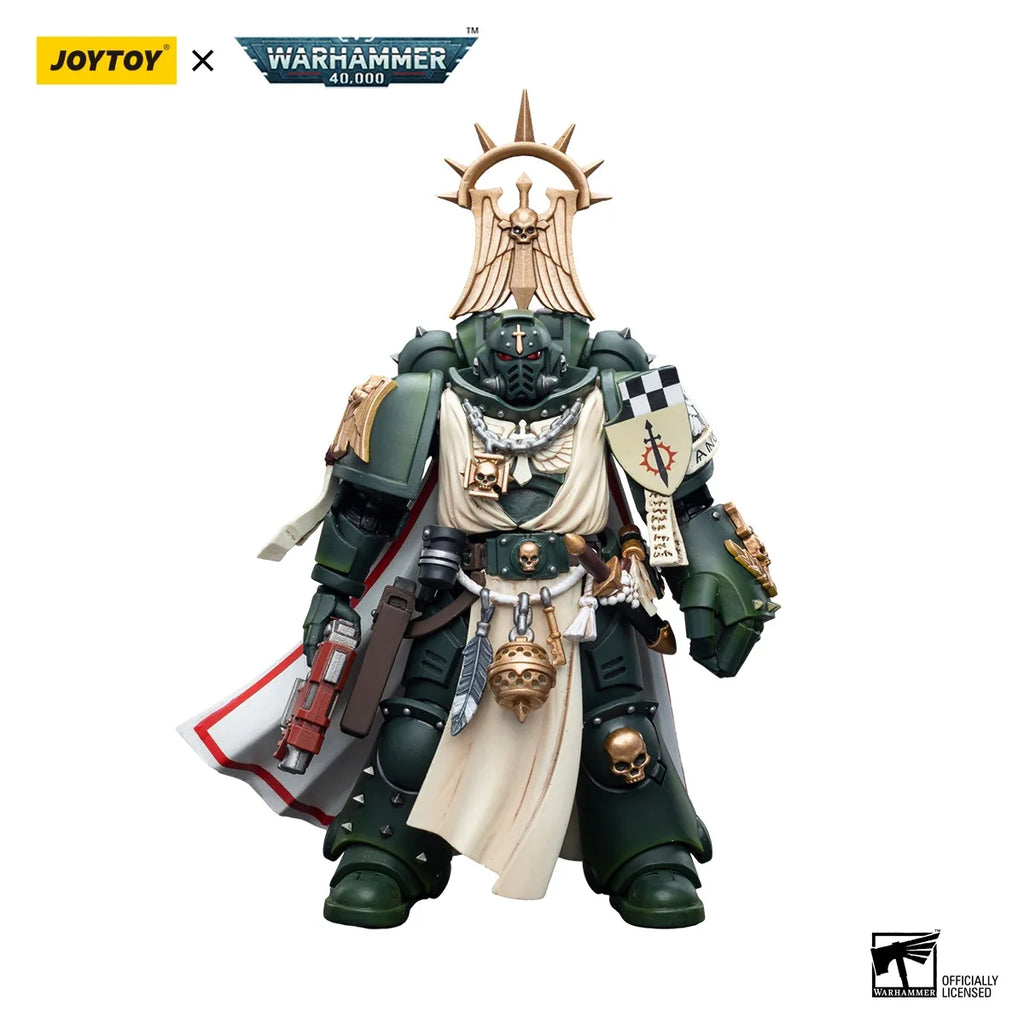JOYTOY Warhammer 40k 1/18 Action Figures Anime 12cm Dark Angels Master Lazarus