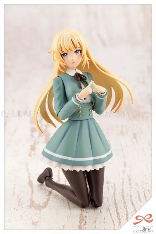Kotobukiya JK010 SOUSAISHOJOTEOEN Saint Iris Girls' Academy High School Winter Clothes 1/10 Scale Full Action Plastic Model Kit