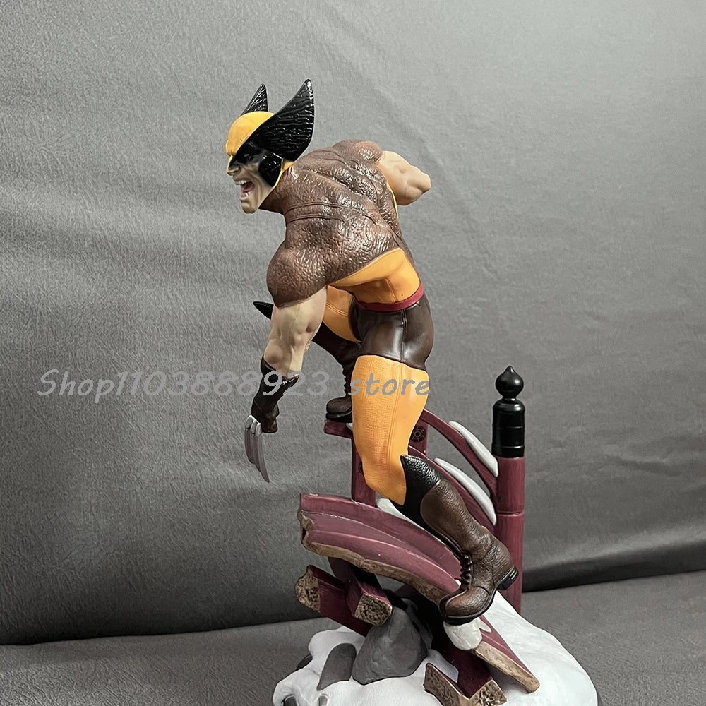 X-Men Wolverine Action Figure Anime Wolverine Brown Costume Logan Toys Model Joint Doll Collection Birthday Toys Gifts
