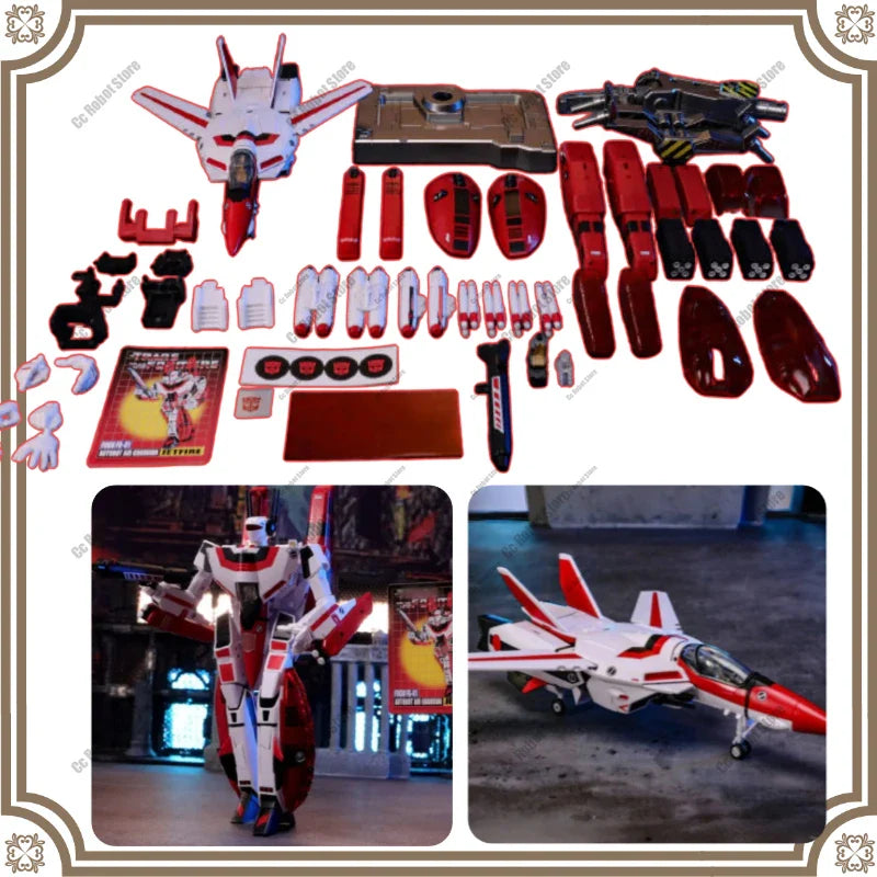 [In Stock] FG01 FG-01 Jetfire G1 Macross VF-1S Action Figure with Quick Armor - Standard - Deluxe Edition Original Box