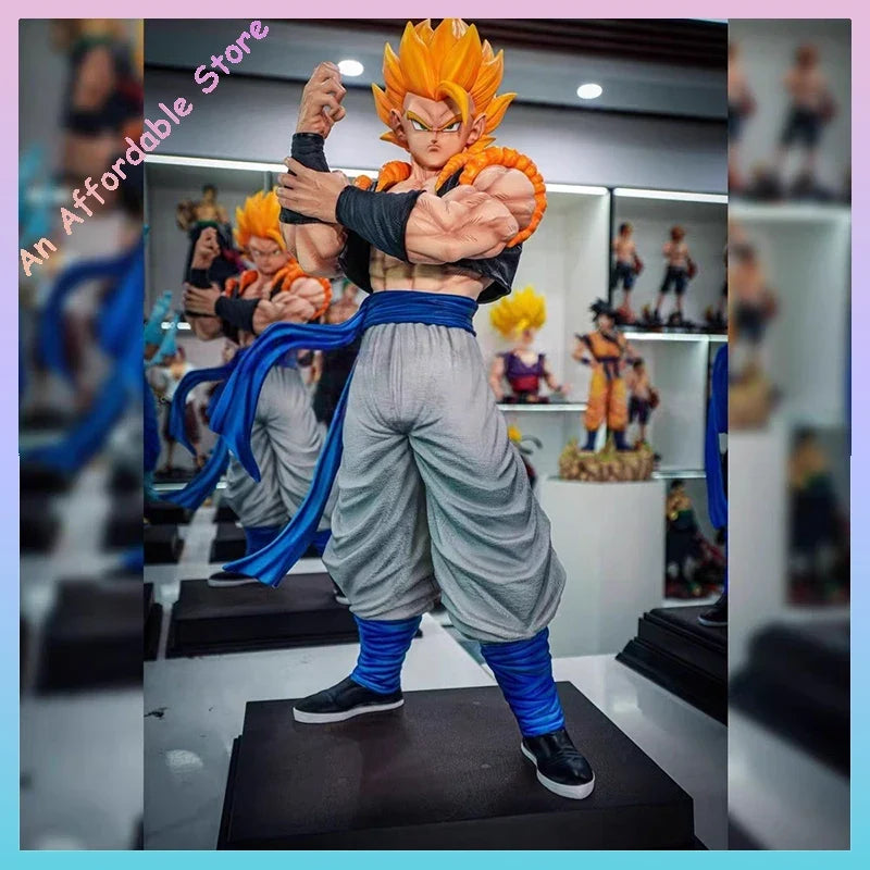 50cm Jt 2% Vegeta Action Figure Gogeta Dolls Gk Anime Figures Model Statue Dragon Ball Ornament Children Toys Birthday Gift