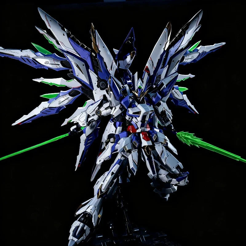 EINTA Sky Defender 1/72 Assembly Model Kit Alloy Frame Action Figures Multilayer Structure Mecha Toy With Base Collectible Gift