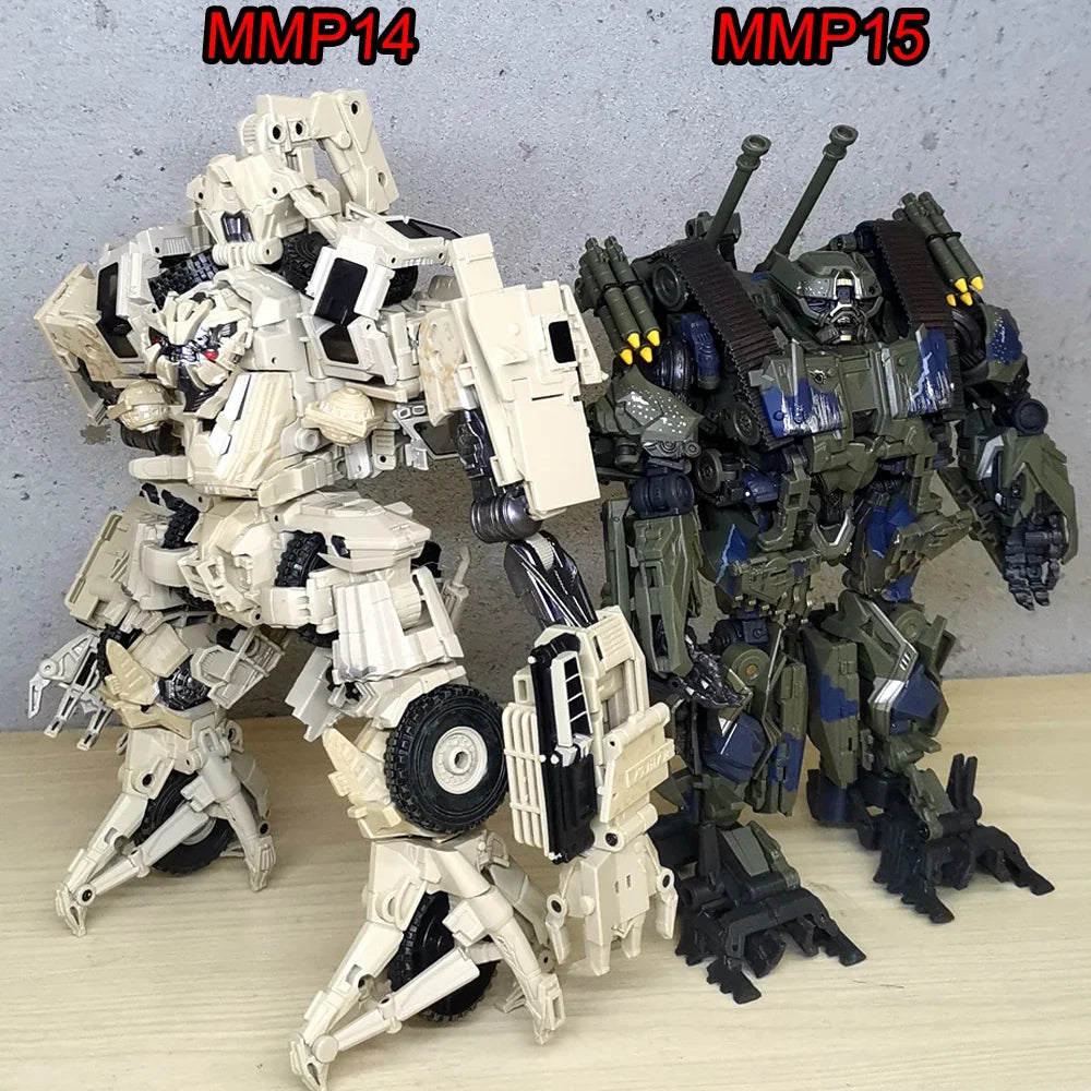 Transformation Toys Bonecrusher MMP14 Brawl Black Apple MMP15 MPM14 MPM15 Tank Car Action Figure Deformation Robot Anime Model