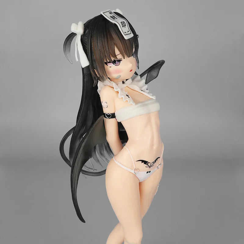 28cm Trainee Nurse Little Devil Lily-Chan Anime Girl Figure Model Statue Collection Desktop Decoration Ornament Gifts In Stock