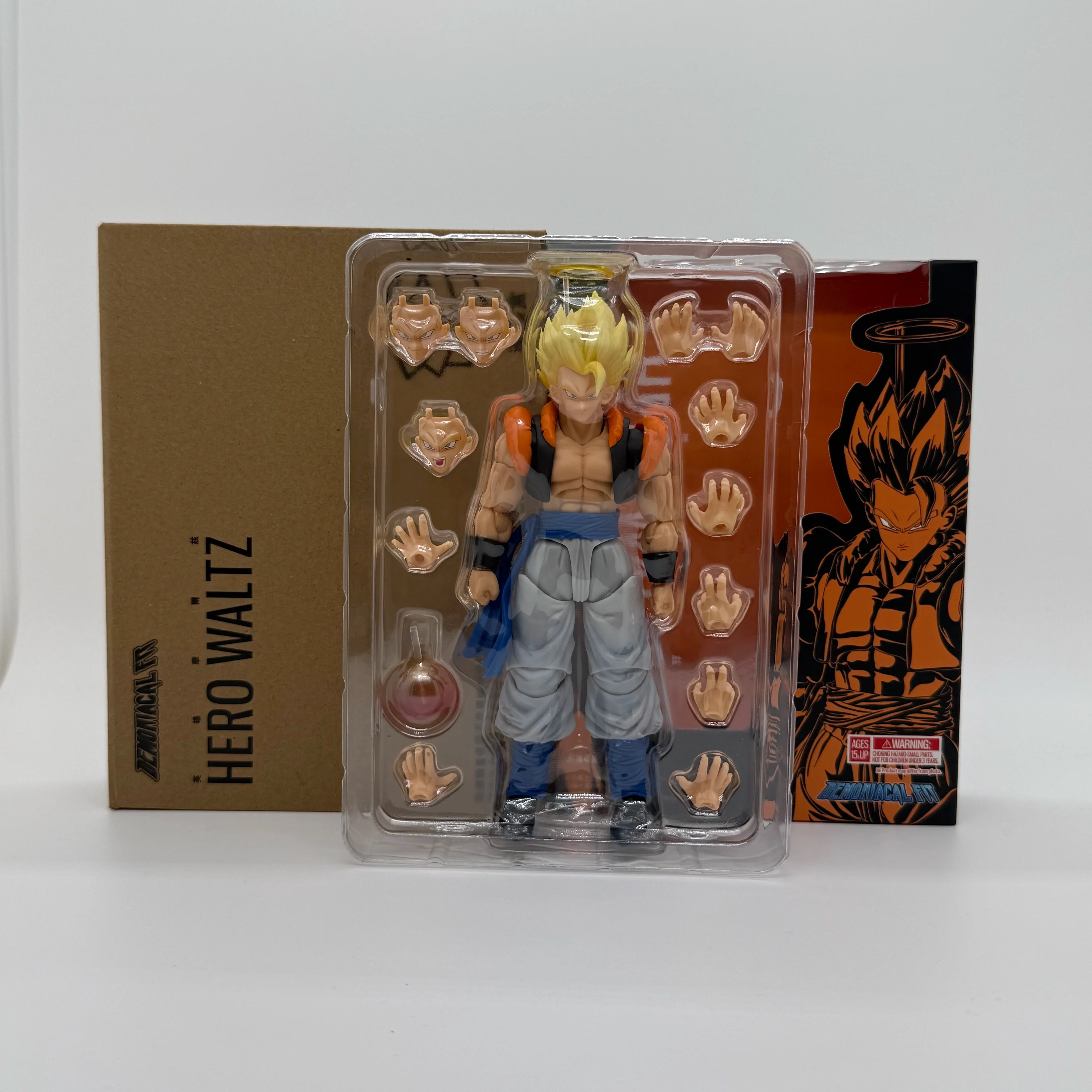 Shipped Within 12 Hours of Purchase 2025 New Demoniacal Fit Gogeta Figure Dragon Ball Z SHF Gogeta Super Saiyan Trunks Action