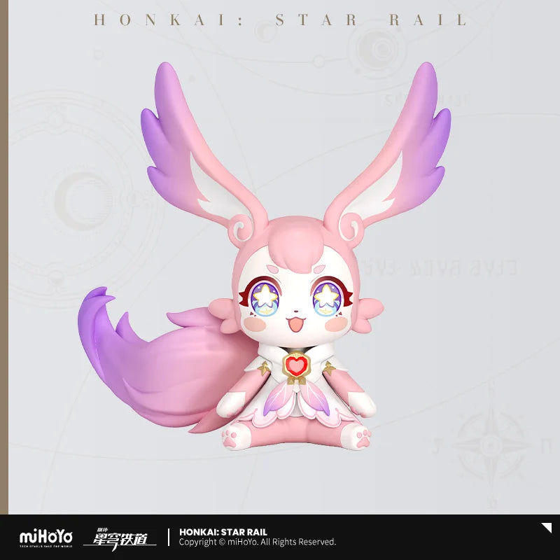 Game Honkai Satr Rail Huggy Good Smile Pom Sparkle Cosplay Q.Ver Desktop Collection Ornaments Anime Cartoon Accessorie
