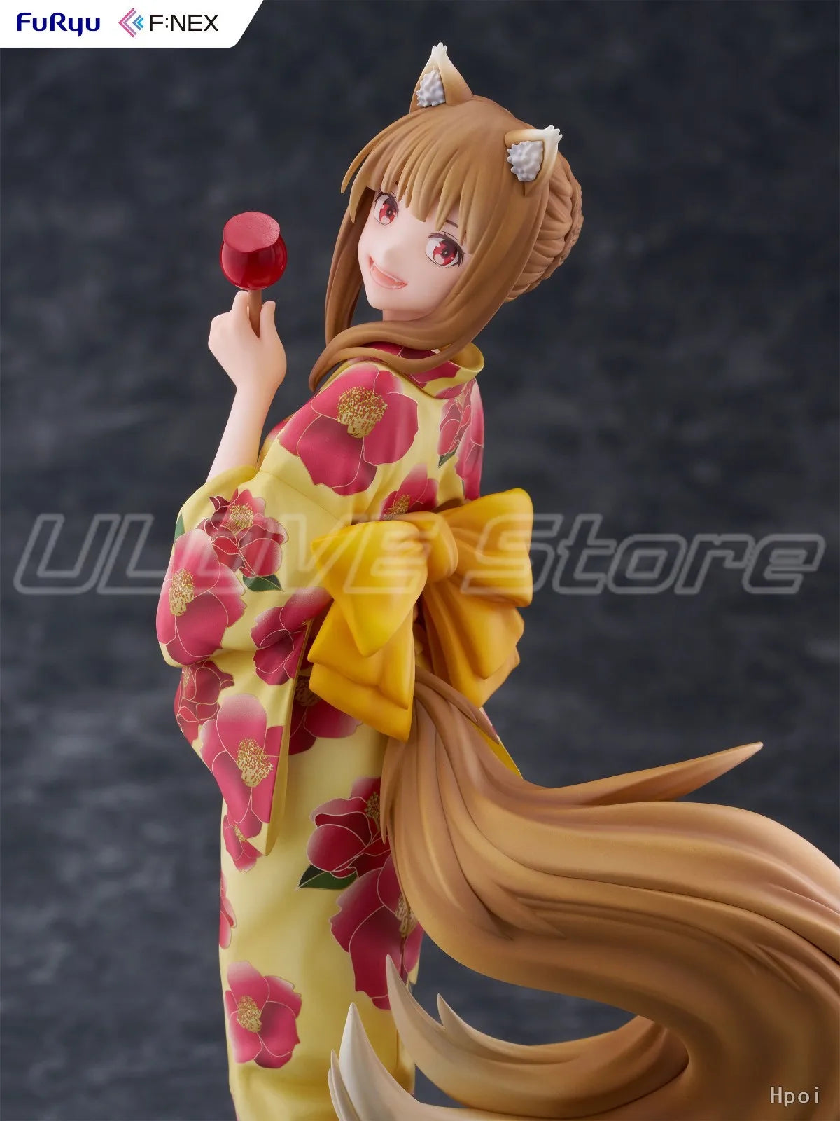 Original F:NEX MERCHANT MEETS THE WISE WOLF Holo 1/7 Animation Figure Model Collection Gift Toys