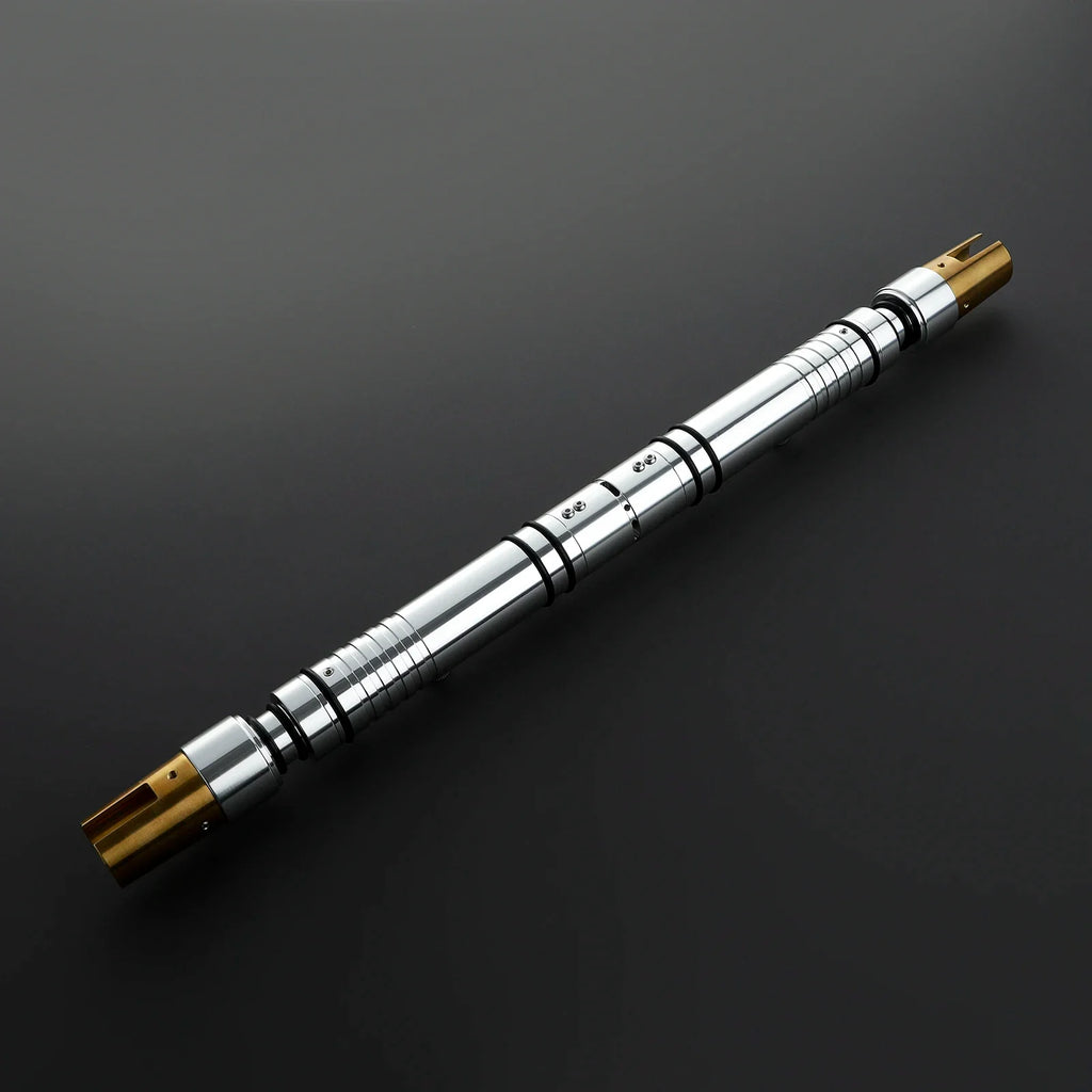 DamienSaber Bastila Shan Lightsaber Heavy Dueling Bluetooth Light Saber Sensitive Smooth Swing Metal Hilt with SD Card 34 Fonts