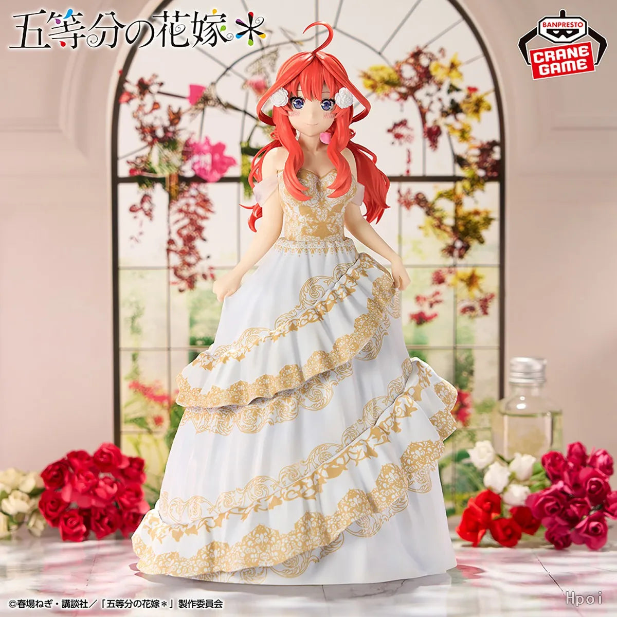 In Stock Bandai BANPRESTO Nakano Ichika Nakano Itsuki Nino Miku Yotsuba Wedding Dress Anime Action Figure Toy Model Collection