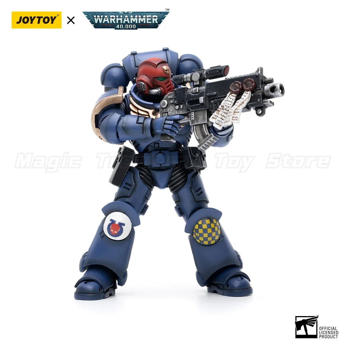 【MT】JOYTOY 1/18 Action Figure Warhammer 40K Ultramarines Heroes of The Chapter Primaris Lieutenant Erastus Posca Castor