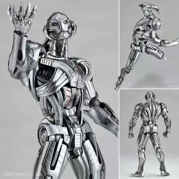 Genuine In Stock Marvel Ac Factory Ultron Ac Toys Ultron Kaiyodo Amazing Yamaguchi Avengers Action Figures Ko Model Robot Gifts