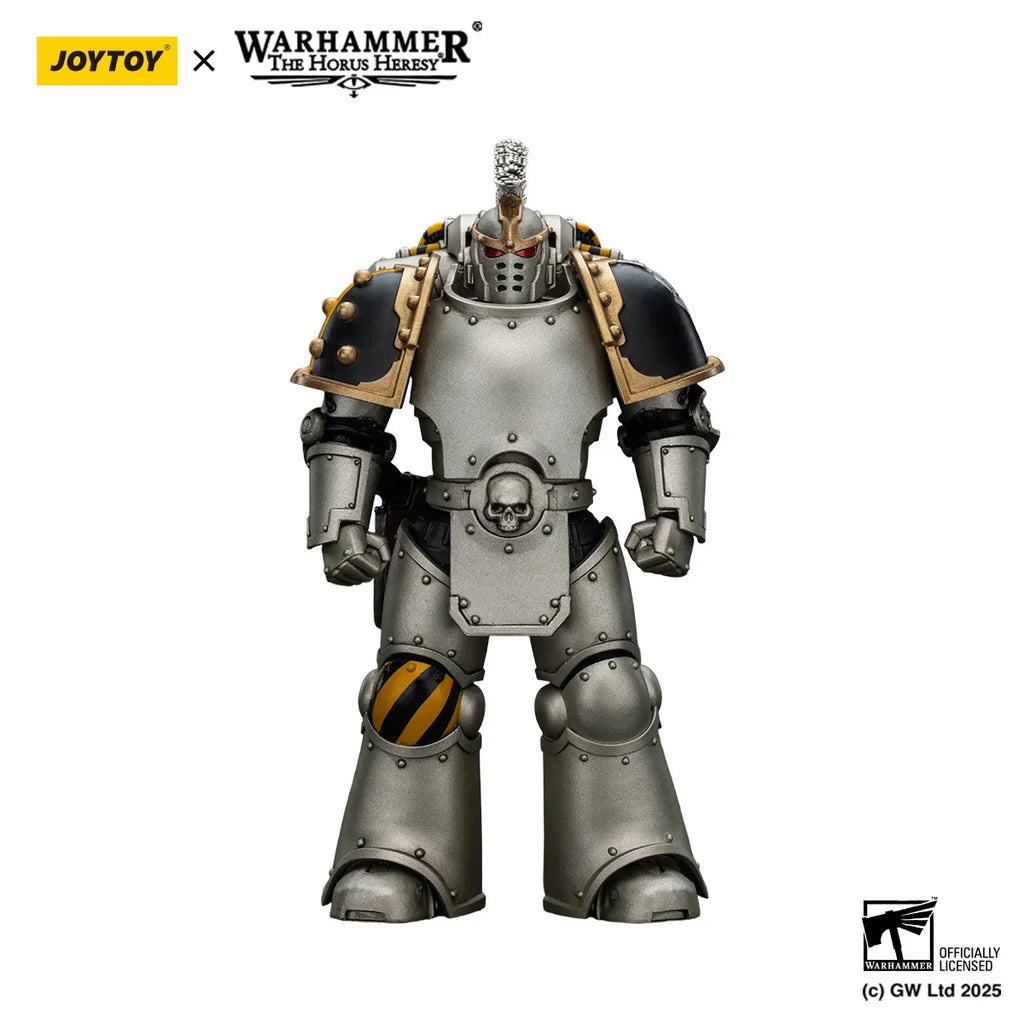 Warhammer The Horus Heresy 1/18 Action Figures Iron Warriors Command Squad Chosen with Legion Standard MKVI Tactical Sergeant