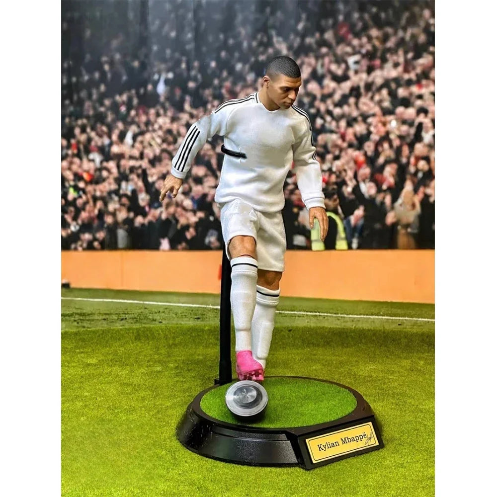 1/6 Kylian Mbappe Action Figures Deluxe Soccer Star Model With Custom Head Sculpt Collectible Children's Toy Birthday Gifts