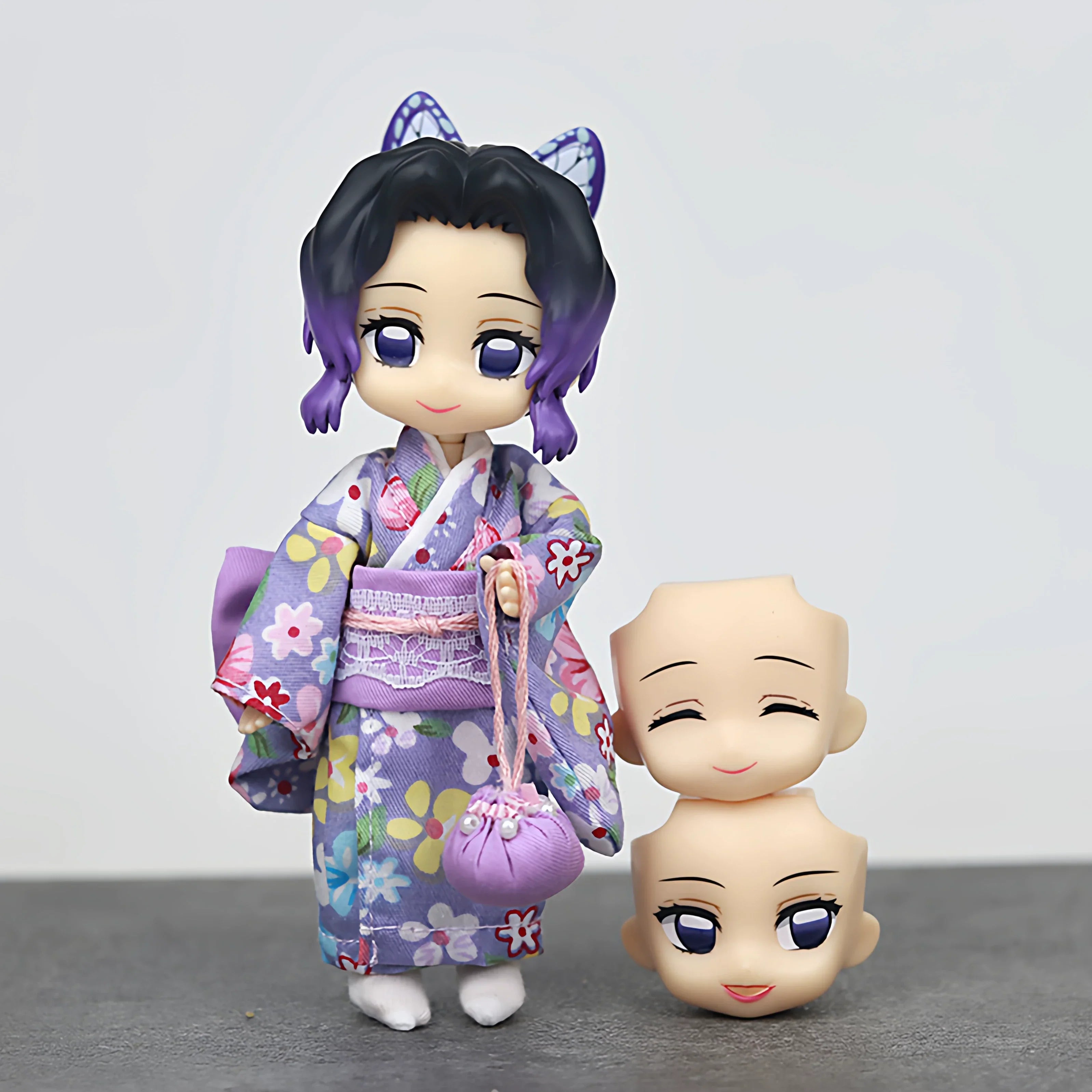 Demon Slayer Kimono Ver Complete Action Figures Bjd Anime Character Mitsuri Kanroji Giyu Tomioka Collectible Model Birthday Gift