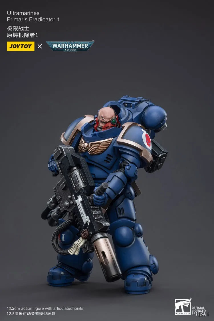 【UA】JOYTOY  Warhammer 40K  Scale 1/18 Action Figures Ultramarines Primaris Eradicator 1 Models Toys Gifts
