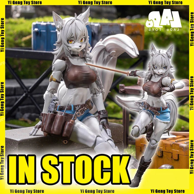 New In Stock LADo TOYS Liya Fixer Ver. Model Repairer Wolf Girl Era 001 1/12 Action Figure Anime Toy Collection Gift