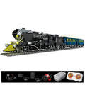 IN STOCK JJ9155 MOC Remote Control Steam Train Building Blocks Assembling Bricks Model Toys for Children Christmas Gift Set