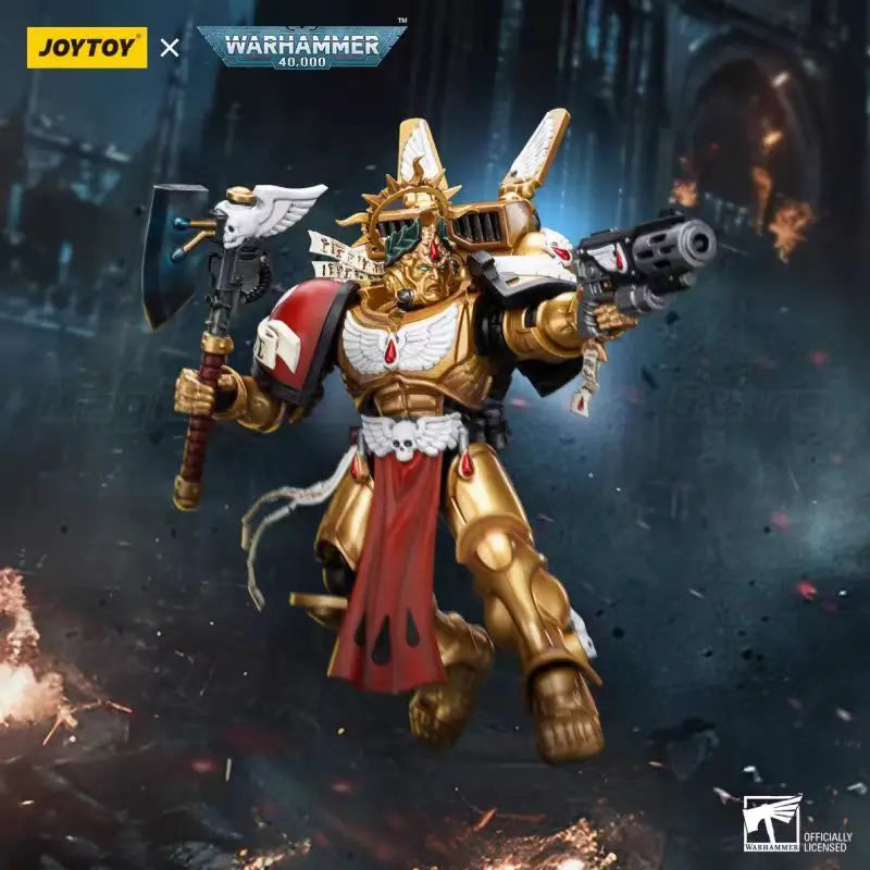 【In stock】JOYTOY 1/18 Action Figure Warhammer 40K Blood Angels Commander Dante Model Toy Gift