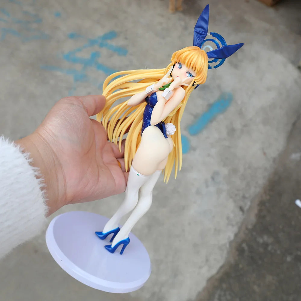 Blue Archive Asuma Toki Playful Pose Bunny Girl Game Ai Girl Figure Model Statue Boys Collection Desktop Decoration Ornament Toy
