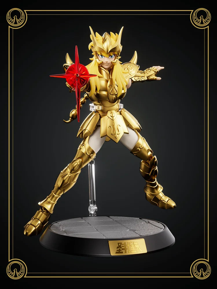 Blk Blokees Saint Seiya Figure Set - Taurus Pegasus Sagittarius - Assembled Collectible Anime Peripheral Model Toys Gift