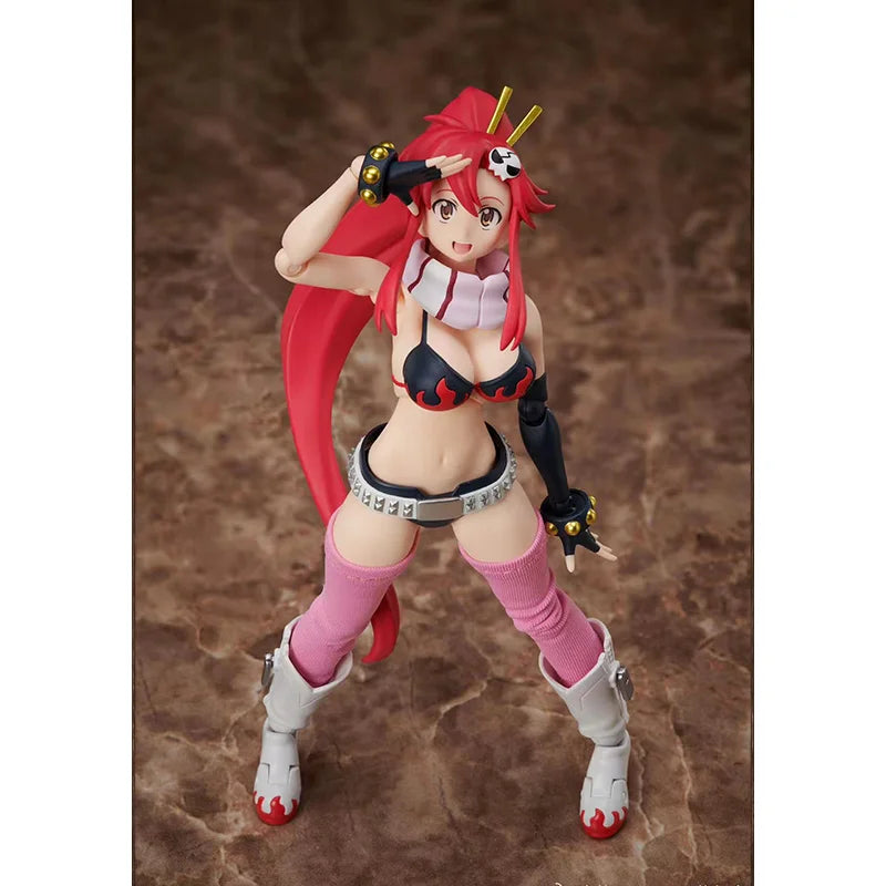 100% Original Aniplex BuzzMod 1/12 GURREN LAGANN YOKO In Stock Anime Action Collection Figures Model Toys