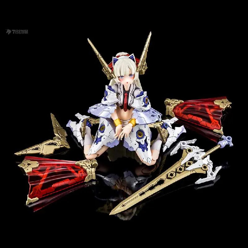 KOTOBUKIYA Original MEIGAMI DEVICE BUSTER DOLL. TANK BUSTER DOLL PALADIN  Anime Action Figure Assembly Model Toys Collectible