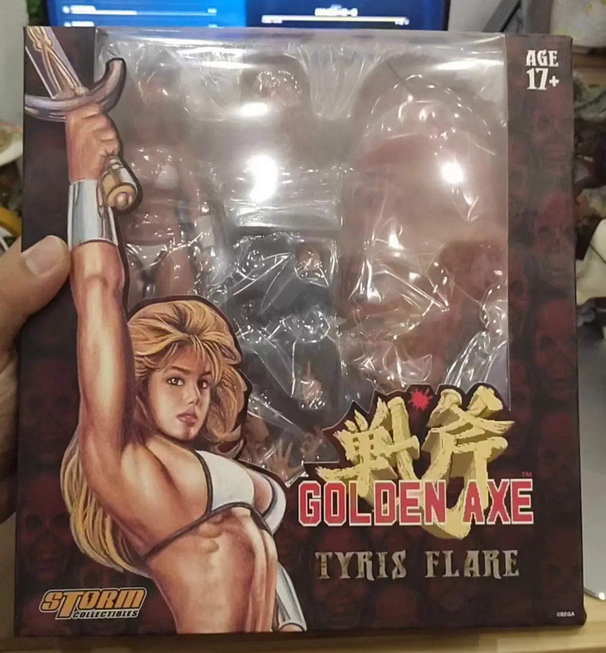 100% Original Storm Toys SGGX05 1/12 Klassische Arcade Battle Axe Female Warrior Tyris Flare & Blue Dragon Set Actionfiguren-Modell