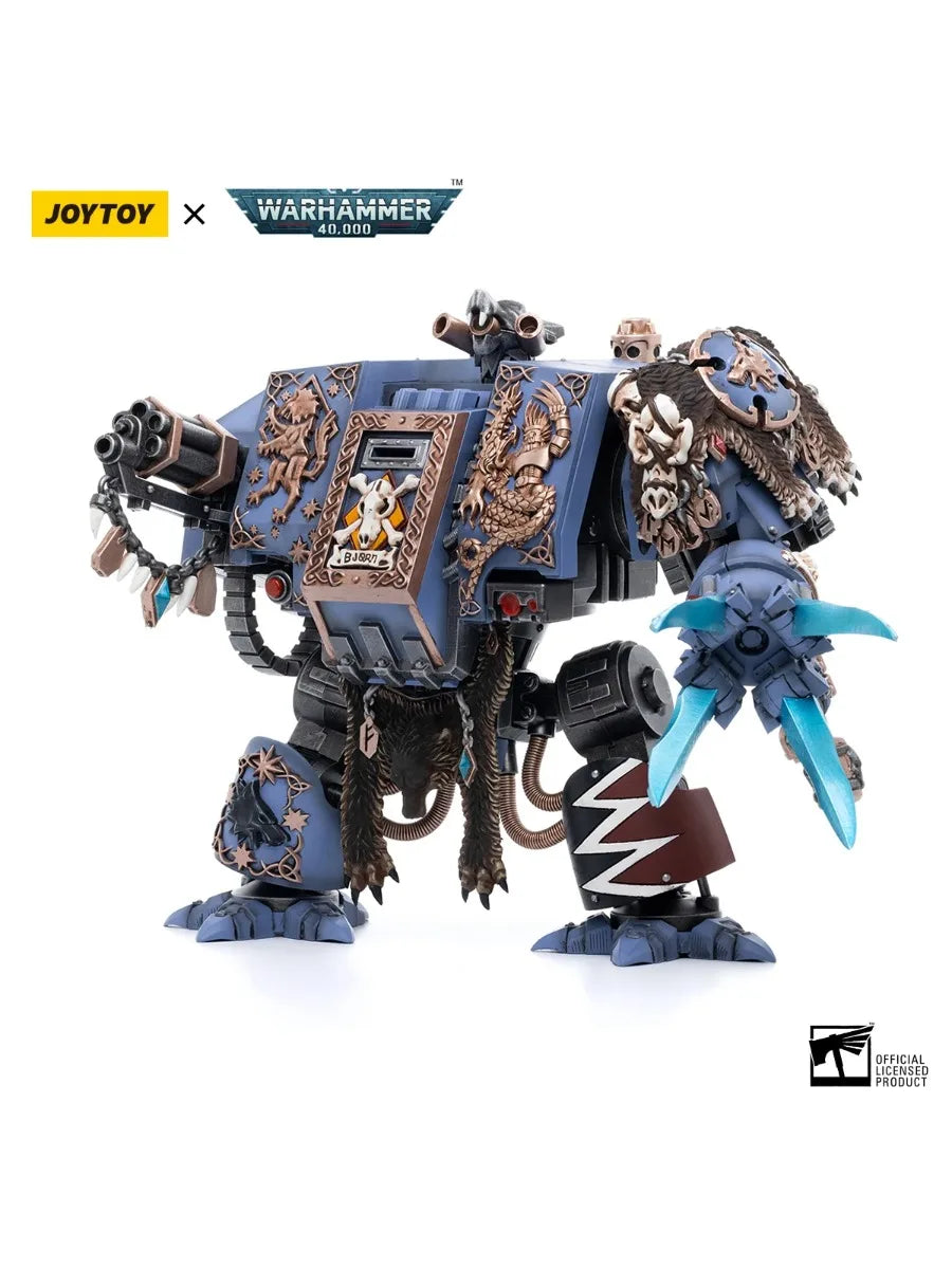 JOYTOY Warhammer 40k 1/18 Action Figures 20cm Space Wolves Bjorn the Fell-Handed