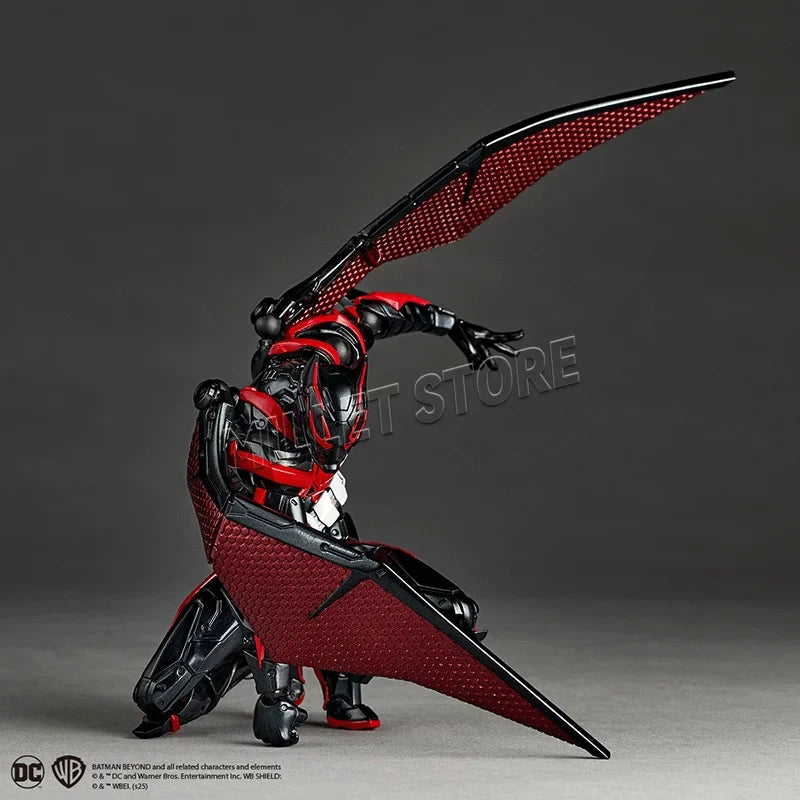 In Shock Original Box KAIYODO Amazing Yamaguchi Revoltech Batman Beyond Action Collectible Model  Assemble Toys Gift