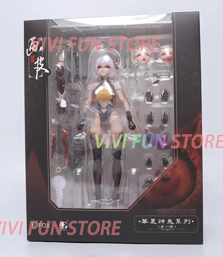 In Stock Originate Eiifox & BearPanda HuaPi Painted Skin Beweglichkeits-Modellspielzeug 1/12 Beautiful Girl CHINESE MYTHOLOGISCHE SERIE