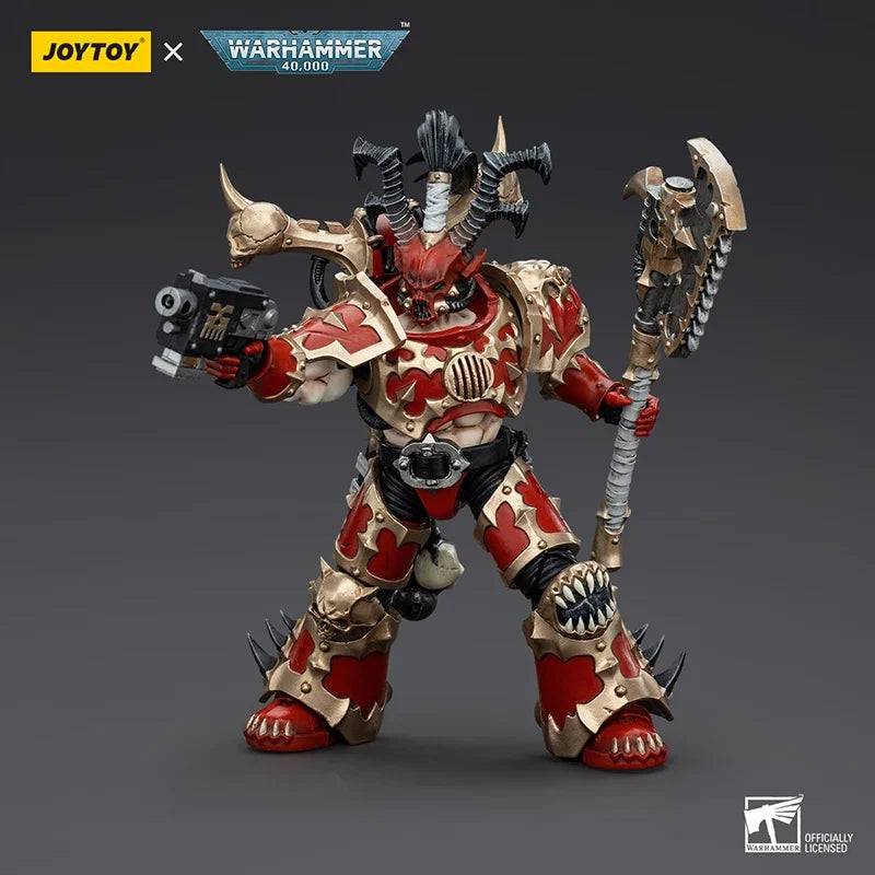 JOYTOY Dark Source Warhammer 40K Devourer Lord Vikatus 1:18 Mobile Soldier Model Play Handheld