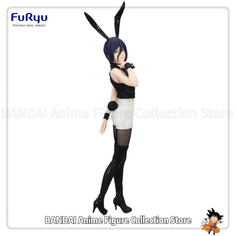 Original FuRyu BiCute Bunnies Figure REZE Anime Humanoid Toys Gifts Decoration Collection