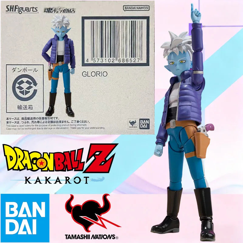 Bandai S.H.Figuarts Dragon Ball DAIMA Glorio Actionfigur 13cm Bewegliches Sammlermodell PVC ABS mit austauschbaren Gesichtern und Händen