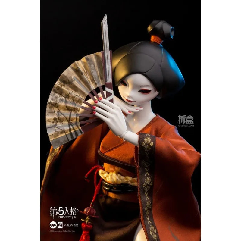 Underverse Original 1/6 IDENTITY V Action Figure Geisha Clown Collectible Level Art Figurine Japanese Style Ornament Boy's Toys
