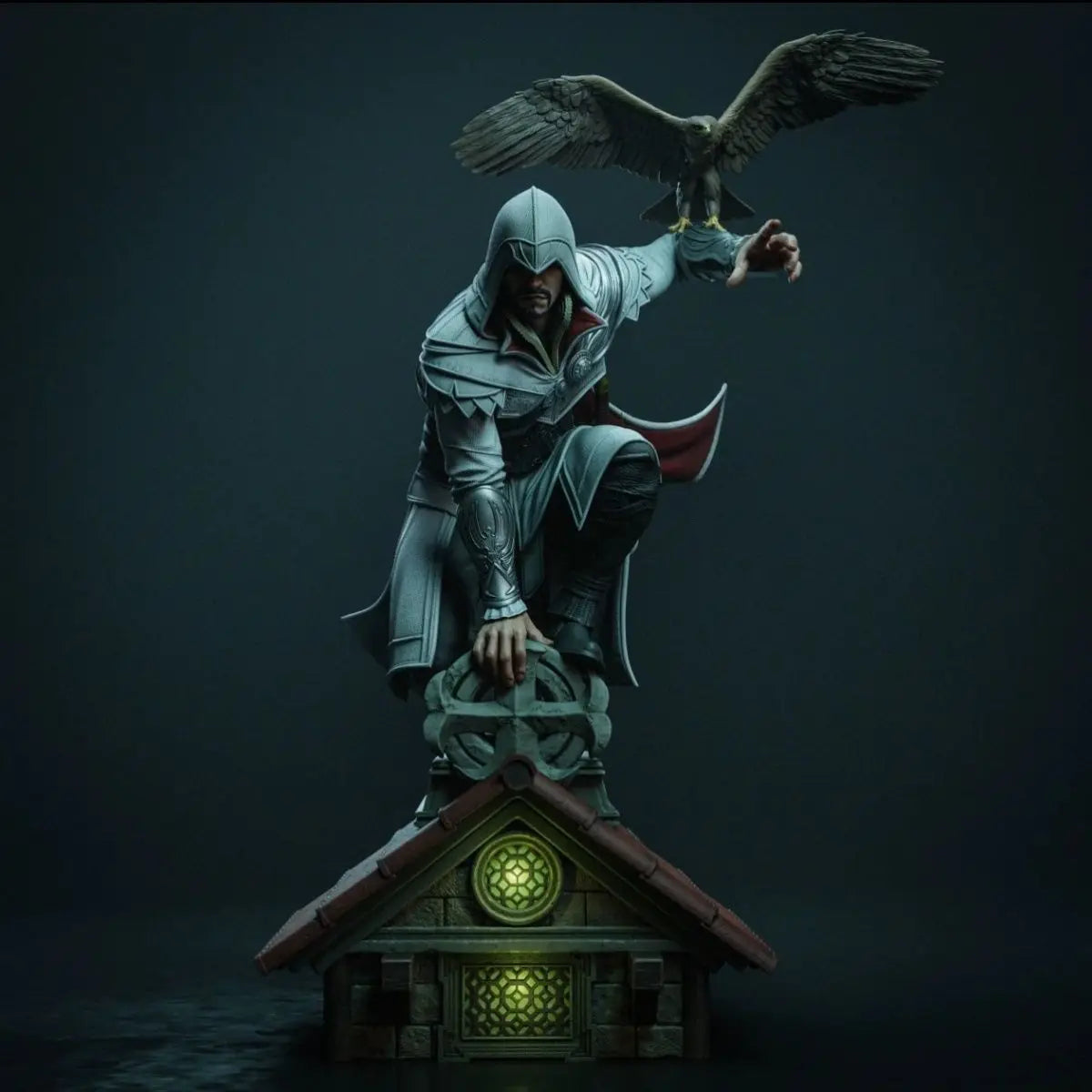 3D Printed Resin Models Creed Assassinator Aegio High-precision Mold Toy Painting Practice Ornaments