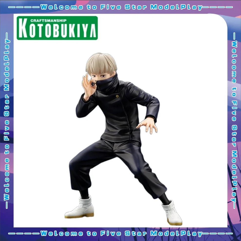 In Stock Original KOTOBUKIYA ARTFX J Spell Back Battle Dog Curl Animation Dog Model Figures Toys Gift Ornaments
