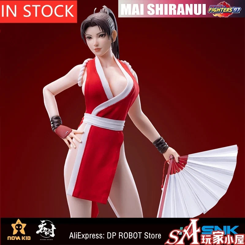 [IN STOCK] SNK Copyrighted Authorization King of Fighters 97 Mai Shiranui TS-XZZ-002 Action Figure Toy With Box