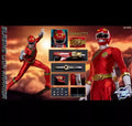 Auf Lager Soosootoys SST074 Gaoranger/Hurricane/Ginga/Goren Rot Bewegliche Modellspielzeuge Hyakujuu Sentai Gaoranger 1/6 SKALA