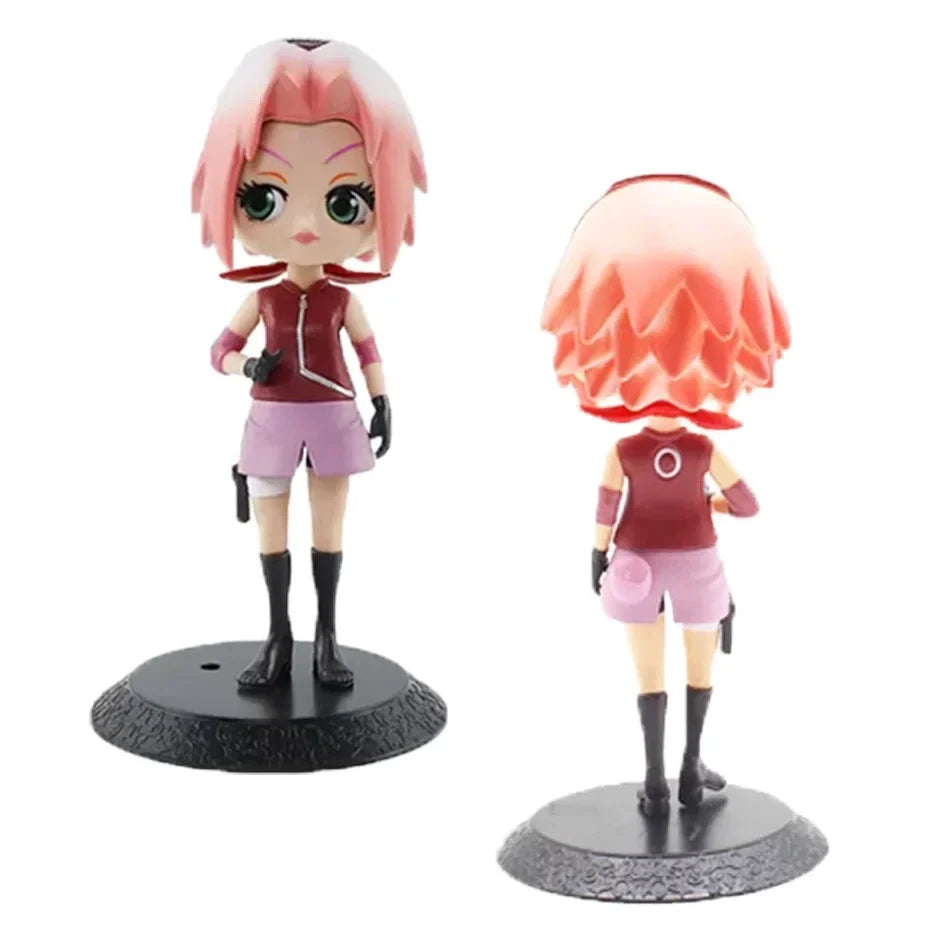 15cm Naruto Anime Figure Shippuden Uchiha Sasuke Hatake Kakashi Namikaze Minato Action Figure Collection Model Toys Gifts