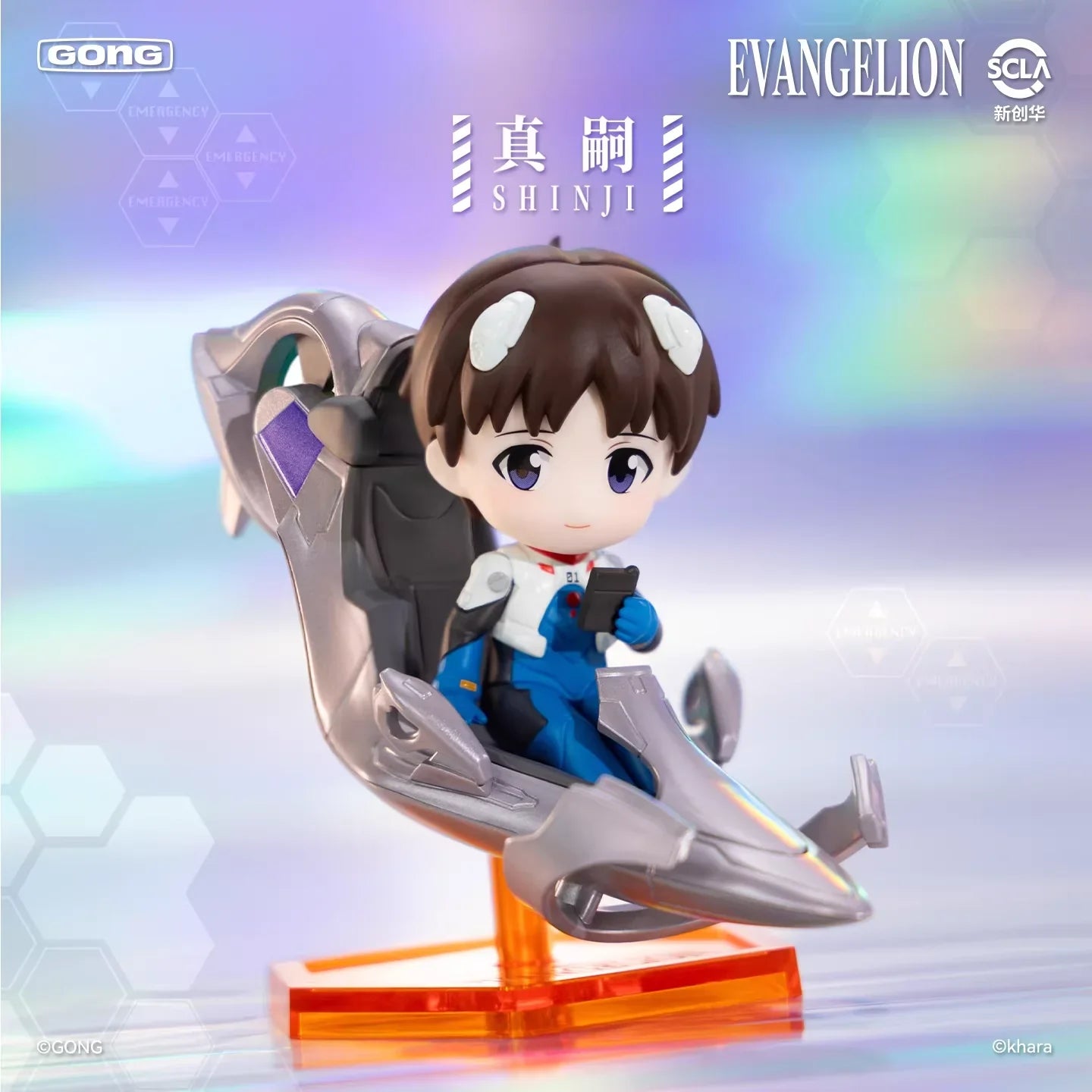 Original Gong Neon Genesis Evangelion EVA Pilot Series Figures Blind Box Asuka Anime Peripheral Collection Ornament Kids Gifts