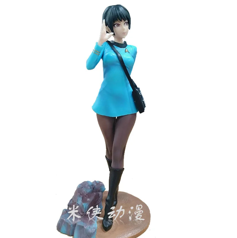 Star Trek Fire God Answering Salute Scientist Vulcan Star Wars Battle Station Pose Collectible Figure Wholesale Model Toy