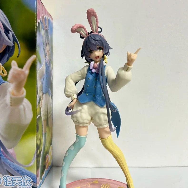 In Stock Taito Vsinger Luo Tianyi Easter Ver. Rabbit Ear Design Action Figure Prize Figure Model Collection Toy Ornament Gift