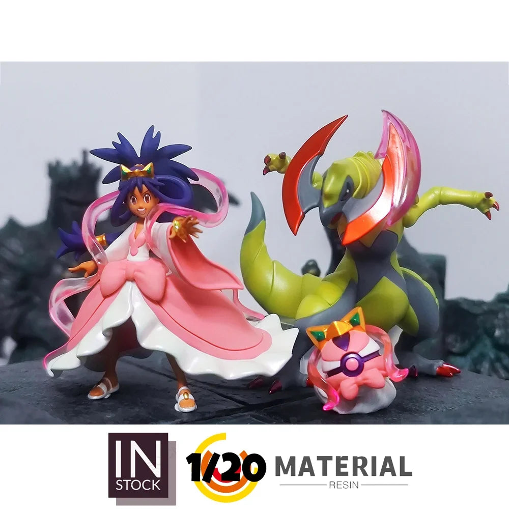[In Stock] 1/20 Resin Figure [LUCKY WINGS] - Iris & Haxorus With Champion Ball